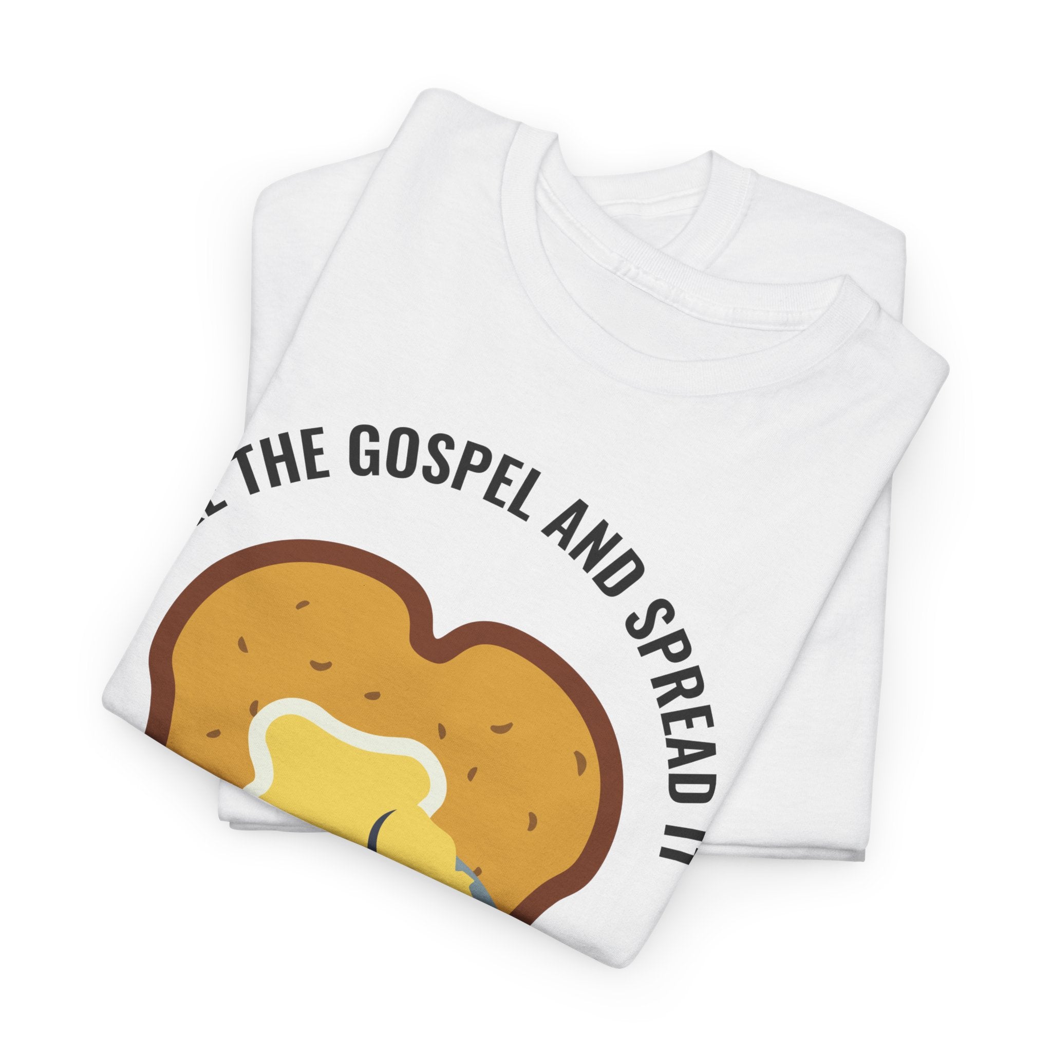 Take the Gospel and Spread It Unisex Heavy Cotton Tee