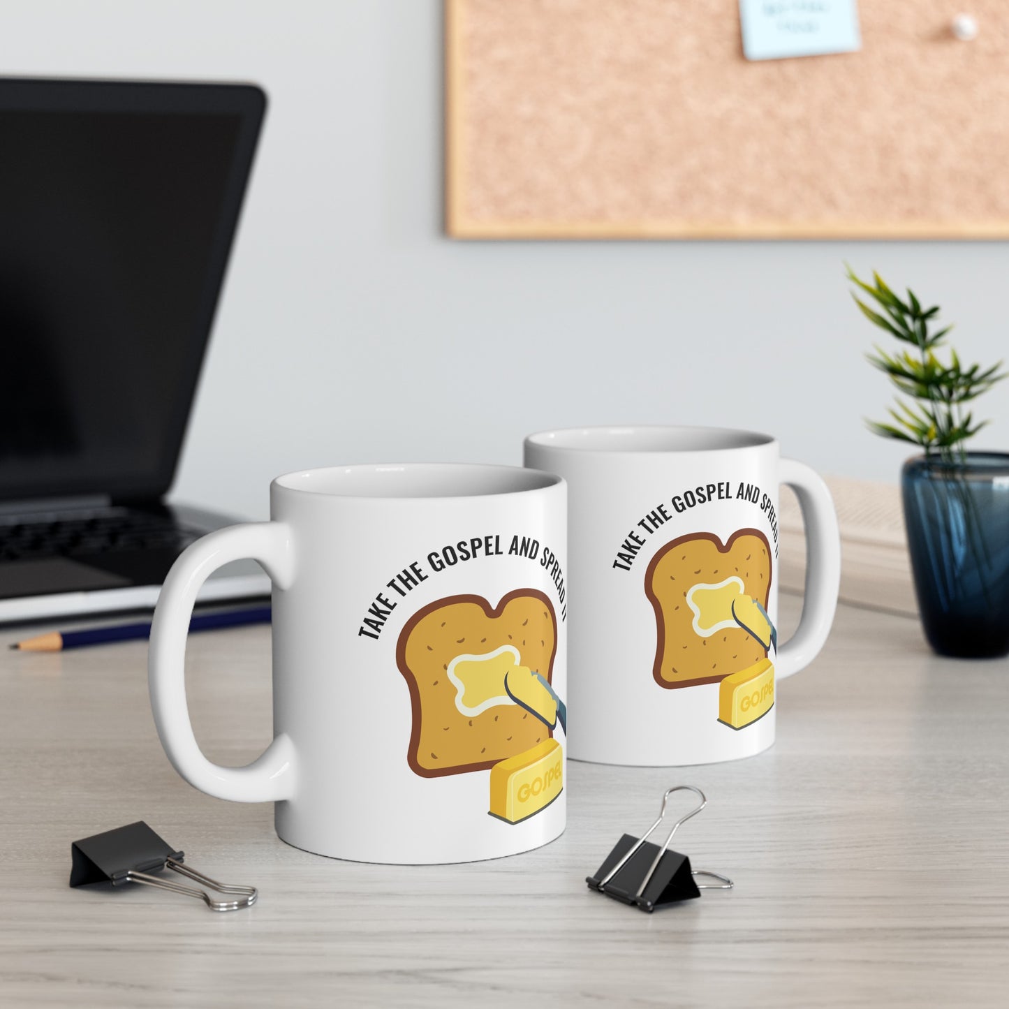 Take the Gospel and Spread It Ceramic Mug