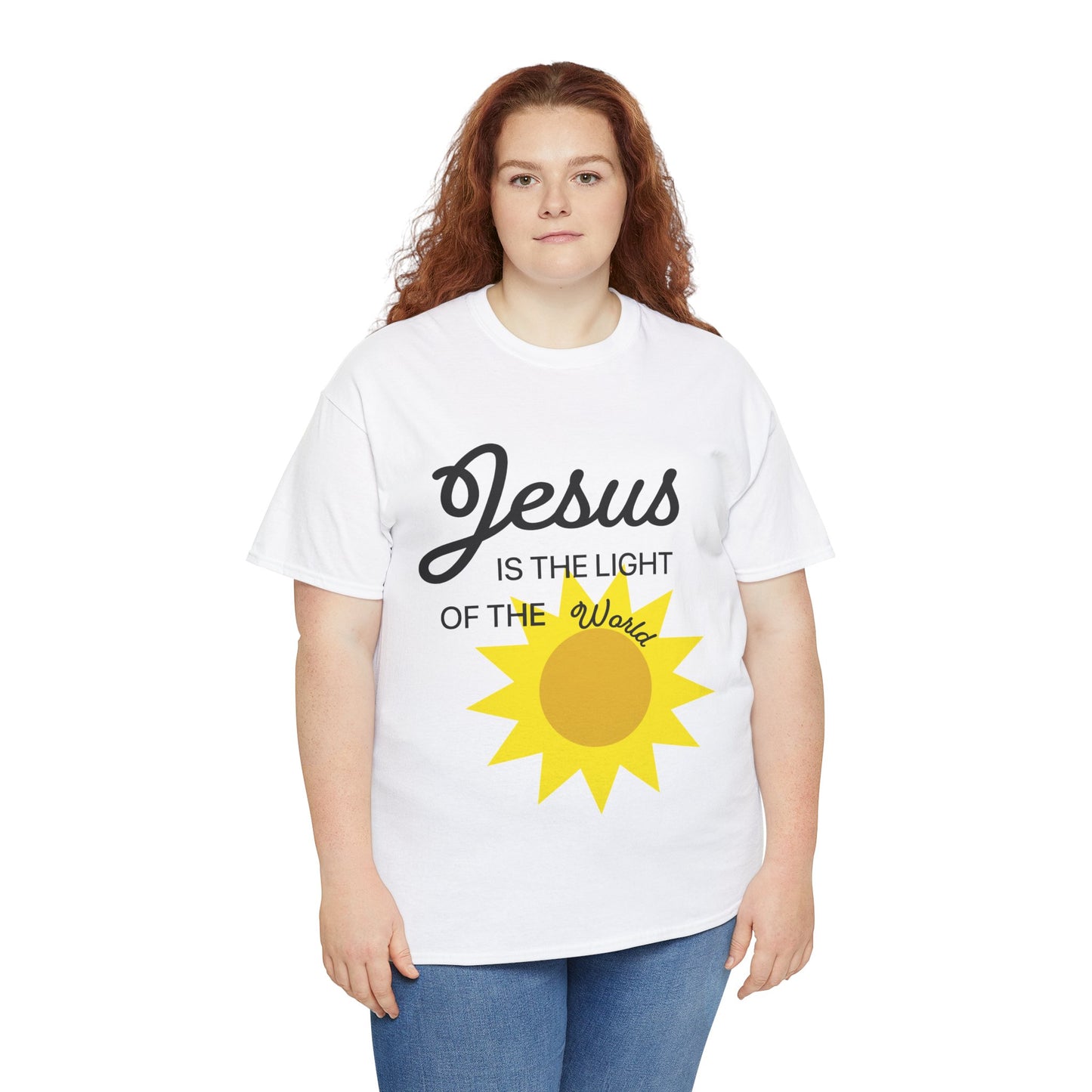 Jesus is the Light of the World Unisex Tee | S - 5XL